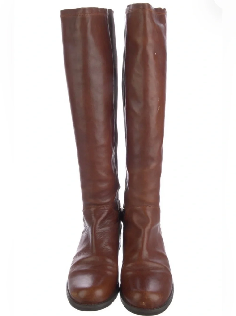 Stuart Weitzman Saddle Old West Calf Woman’s Boots Size 7.5